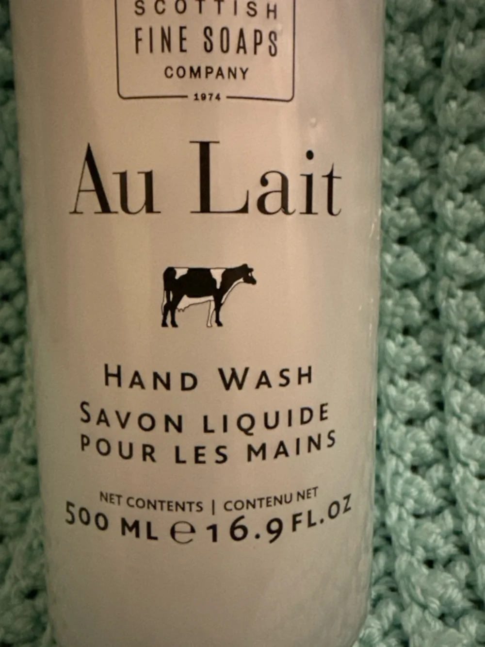 The Scottish Fine Soaps Au Lait Pink Hand Wash – Gentle Daily Cleanse